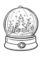 Vorschau - Arbeitsblätter - Schneekugel Ausmalbilder Fensterbilder Mandala Bilder ausmalen - Seite 3