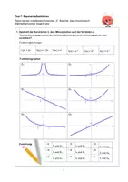 Vorschau - Arbeitsblätter - Multiple-Choice-Test Mathematik – Test 7 Exponentialfunktionen - Seite 1