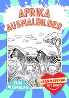 Vorschau - Arbeitsblätter - Afrika Ausmalbilder Fensterbilder Mandala Bild ausmalen - Deckblatt