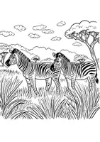 Vorschau - Arbeitsblätter - Afrika Ausmalbilder Fensterbilder Mandala Bild ausmalen - Seite 2