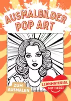 Vorschau - Arbeitsblätter - Pop Art Kunst - Deckblatt