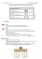 Vorschau - Arbeitsblätter - Merkmale einer Hauptstadt (Berlin) - Deckblatt