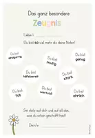 Vorschau - Arbeitsblätter - Das wahre Zeugnis - Ergänzung zum Zeugnis - Seite 2