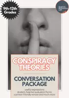 Vorschau - Anderer Materialtyp - Conspiracy Theories- Middle/High School Conversation Package - Deckblatt