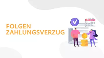 Vorschau - Arbeitsblätter - Folgen Zahlungsverzug - Komplett vorbereitete Stunde - Seite 1