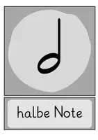 Vorschau - Präsentationen/Tafelbilder - Bildkarten zu den Notenwerten: Tafelmaterial - Seite 2