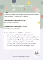 Vorschau - Stundenentwürfe - Unterrichtsentwurf Wir erforschen unsere Sinne - Seite 1