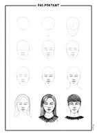 Vorschau - Stundenentwürfe - Selbstportrait im Kunstunterricht / Schritt für Schritt zum Portrait - Seite 3