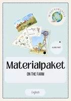 Vorschau - Stationenlernen - Materialpaket: On the farm (klein) - Deckblatt