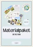 Vorschau - Stationenlernen - Materialpaket: On the farm (groß) - Deckblatt