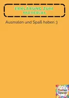 Vorschau - Mal- und Bastelvorlagen - GRATIS 2025 Pop-Art Ausmalbilder - Seite 1