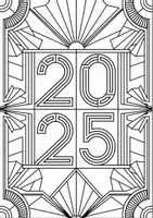 Vorschau - Mal- und Bastelvorlagen - GRATIS 2025 Pop-Art Ausmalbilder - Seite 3