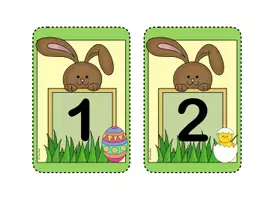 Vorschau - Stationenlernen - Ostern Stationsschilder und Laufzettel - Seite 1
