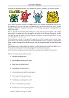 Vorschau - Arbeitsblätter - Describing monsters - have got - has got - Seite 1