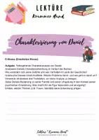 Vorschau - Arbeitsblätter - Lektüre Krummer Hund Charakterisierung von Daniel - Seite 3