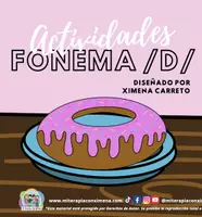 Vista previa - Para docentes: organización, planificación y formación - Actividades de fonema d "Presentación PPT" - Portada