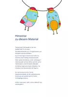 Vorschau - Mal- und Bastelvorlagen - Vögel Kunst VÖGEL Nr. 1 - Girlande Vogel - Frühling Girlande Klasse 3 - Frühling Girlande 4 - Vogelgirlande - Frühlingsgirlande Klasse 3/4 - Frühling Girlande Kunst - Vögel basteln - Seite 1