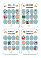 Vista previa - Juegos / Gamificación - BINGO DE MATERIAL ESCOLAR - página 3