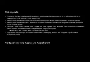 Vorschau - Unterrichtsreihen - Tanzpuzzle - Tanzen im Sportunterricht - Seite 2