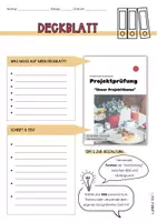 Vorschau - Arbeitsblätter - Projektmappe - Deckblatt & Inhaltsverzeichnis gestalten - Seite 2