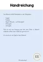 Vorschau - Poster - Satzglieder - Merkplakate - Seite 1