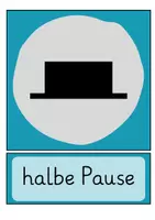 Vorschau - Arbeitsblätter - Tafelmaterial zu den Pausenwerten für den Musikunterricht, Notenlehre - Seite 2