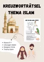 Vorschau - Arbeitsblätter - Materialpaket Islam - Deckblatt