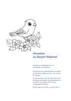 Vorschau - Mal- und Bastelvorlagen - Frühlig Kunst - Frühling Fensterbilder - Tiere im Frühling - 12 Fensterbilder - Ausmalbilder - Mix 1 - Malvorlagen - Ausmalblätter Grundschule - Kunst Grundschule - Feinmotorik fördern - Klasse 1-2 - Seite 1