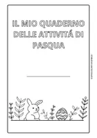 anteprima - Esercizi - COMPITI DI PASQUA PER CLASSE PRIMA CON GIOCHI E ATTIVITÀ - Pagina di copertina