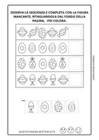 anteprima - Esercizi - COMPITI DI PASQUA PER CLASSE PRIMA CON GIOCHI E ATTIVITÀ - Pagina 2