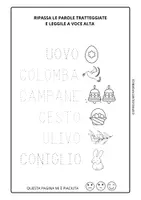 anteprima - Esercizi - COMPITI DI PASQUA PER CLASSE PRIMA CON GIOCHI E ATTIVITÀ - Pagina 3