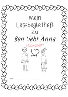 Vorschau - Arbeitsblätter - Lesebegleitheft zu Leseverständnis, kreativen Schreibanlässen, uvm. anhand der Lektüre „Ben liebt Anna“ – Deutsch – Kl. 3/4 - Seite 2
