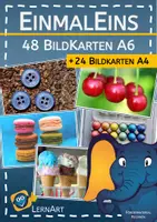 Vorschau - Fördermaterial/Inklusion - Einmaleins - Malaufgaben auf Bildern entdecken - Deckblatt