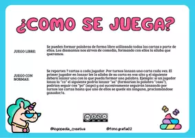 Vista previa - Juegos / Gamificación - CARTAS TEMÁTICAS UNICORNIO-SUPERHÉROES - página 1