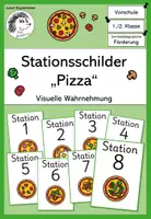 Vorschau - Arbeitsblätter - Materialpaket „Pizza“ (Visuelle Wahrnehmung) - Seite 1