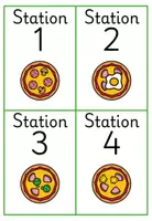 Vorschau - Arbeitsblätter - Materialpaket „Pizza“ (Visuelle Wahrnehmung) - Seite 3