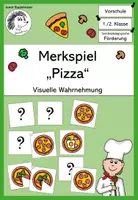 Vorschau - Spiele - Merkspiel „Pizza“ (Visuelle Wahrnehmung) - Deckblatt