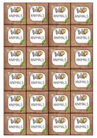 Vorschau - Spiele - Materialpaket - Wild Animals - Seite 3