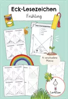 Vorschau - Spiele - Frühling-Paket: Lesespur, Lesespaziergang, Leseheft etc. | Kl. 1 + 2 - Seite 1
