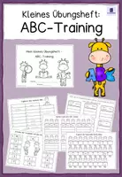 Vorschau - Unterrichtsreihen - Mein kleines Übungsheft - ABC Training - Deckblatt