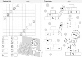 Vorschau - Stationenlernen - Wochenheft Mathe 16 (Zahlenraum 100) - Seite 2