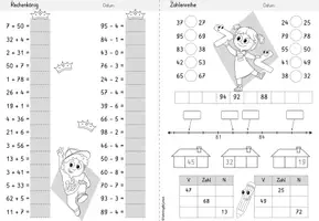Vorschau - Stationenlernen - Wochenheft Mathe 16 (Zahlenraum 100) - Seite 3