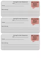 Vorschau - Anderer Materialtyp - Materialpaket Klassenrat 5. Klasse - Seite 3