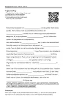 Vorschau - Arbeitsblätter - Arbeitsblätter zum Thema "Paris" + Lösung & MP3 + Mindmap + Infografik - Deckblatt