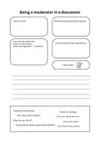 Vorschau - Aufgabenkarten - Discussion tickets for a discussion in class - Seite 3