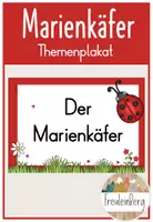 Vorschau - Anderer Materialtyp - Themenplakat - Marienkäfer - Deckblatt