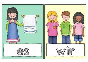 Vorschau - Arbeitsblätter - Fürwörter. Personalpronomen für den Aushang - Seite 3