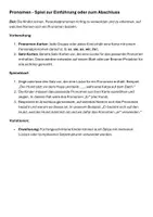 Vorschau - Stundenentwürfe - Bundle: Pronomen - Seite 2