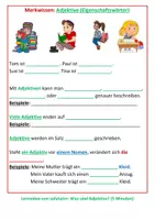 Vorschau - Arbeitsblätter - Materialpaket (Wortart: Adjektive) - Seite 3