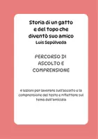 anteprima - Serie di lezioni - USO DIDATTICO DI 'STORIA DI UN GATTO E DEL TOPO CHE DIVENTÒ SUO AMICO' - Pagina di copertina